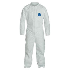 DUPONT Dupont TY120SWH2X0025VP Tyvek 400 Collared Coverall (2X-Large Vend Pack)