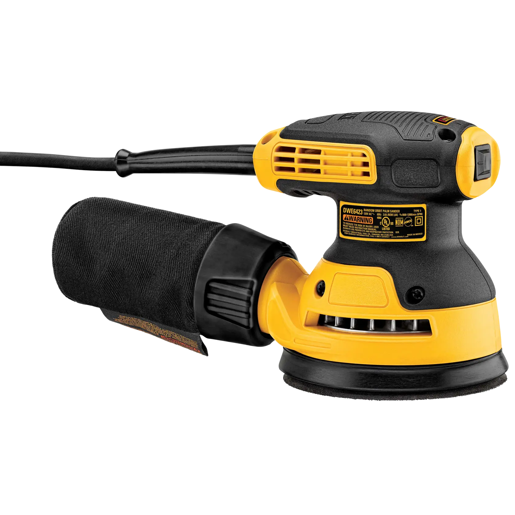 DEWALT Dewalt DWE6423 Random Orbit Sander 3.0 Amp (5-Inch) DWE6423
