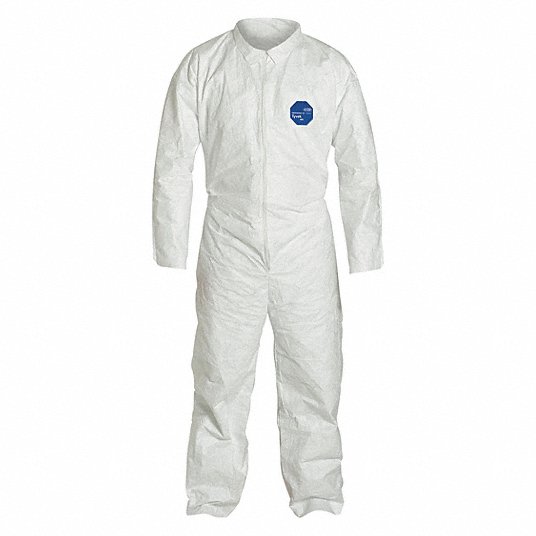 DUPONT Dupont TY120SWH5X002500 Tyvek 400 Coverall 5X-Large (25/Case, Open Cuff)