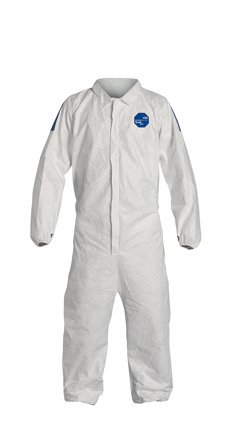 DUPONT Dupont TD125SWB3X0025CM Tyvek 400D Protective Coverall 3X-Large 25-Pack