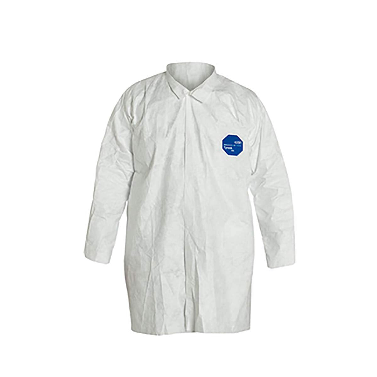 DUPONT Dupont TY210SWHLG003000 Disp. Lab Coat L Pack of 30