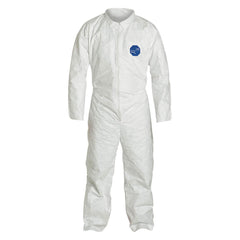 DUPONT Dupont TY120SWH3X0025NF Collared Tyvek 400 Disposable Coveralls 3XL (25 Pack)