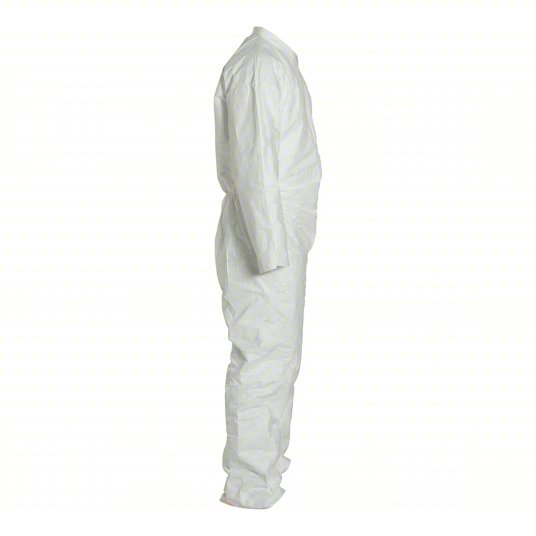 DUPONT Dupont TY120SWH3X0025NF Collared Tyvek 400 Disposable Coveralls 3XL (25 Pack)