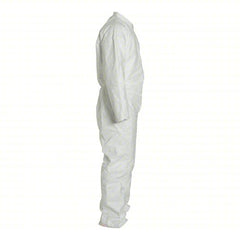 DUPONT Dupont TY120SWH3X0025NF Collared Tyvek 400 Disposable Coveralls 3XL (25 Pack)