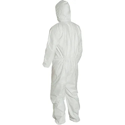 DUPONT Dupont TY127SWH2X002500 Hooded Tyvek Elastic 2XL Pack of 25