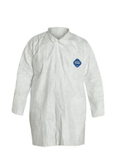 DUPONT Dupont TY210SWH3X003000 Tyvek 400 Disposable Extra Long Frock With Open Cuff 3X-Large Pack of 30