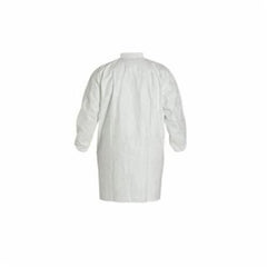 DUPONT Dupont TY211SWHLG003000 Snap Front Lab Coat L (Pack 30)