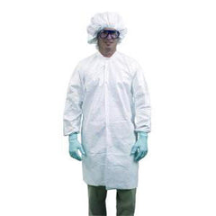 DUPONT Dupont TY211SWHLG003000 Snap Front Lab Coat L (Pack 30)
