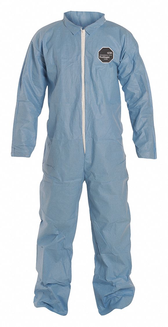 DUPONT Dupont TM120SBU2X002500 ProShield 6 Secondary Flame Resistant Coverall 2X-Large (Box of 25)