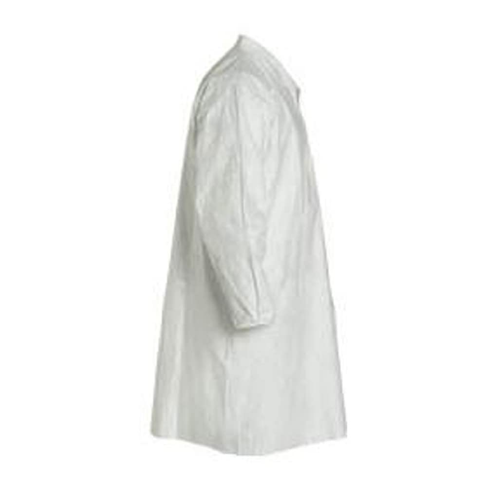 DUPONT Dupont TY211SWH3X003000 Tyvek frocks with collar elastic wrists snap closure pack of 30 3X-Large