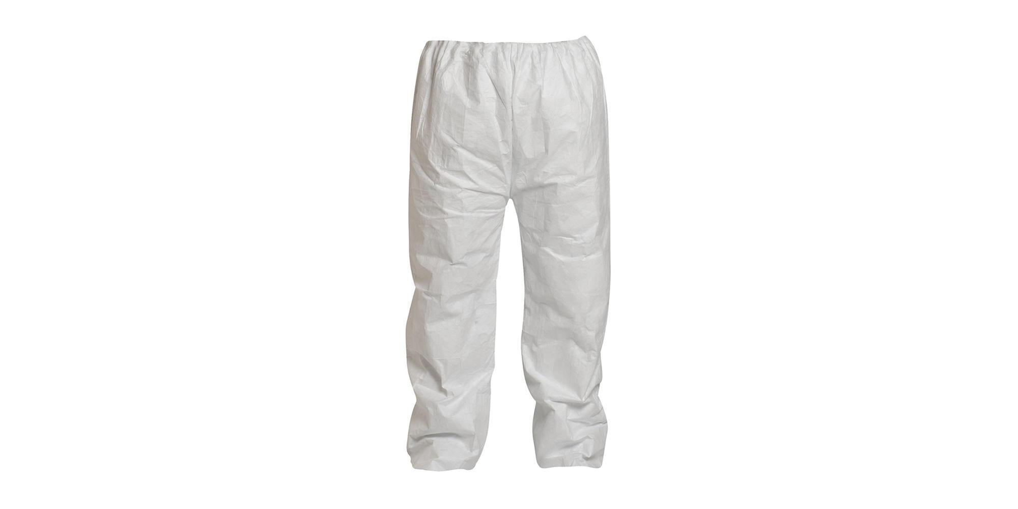 DUPONT Dupont TY350SWH2X005000 Tyvek Pants Elastic Waist (2XL / 50 Pack)