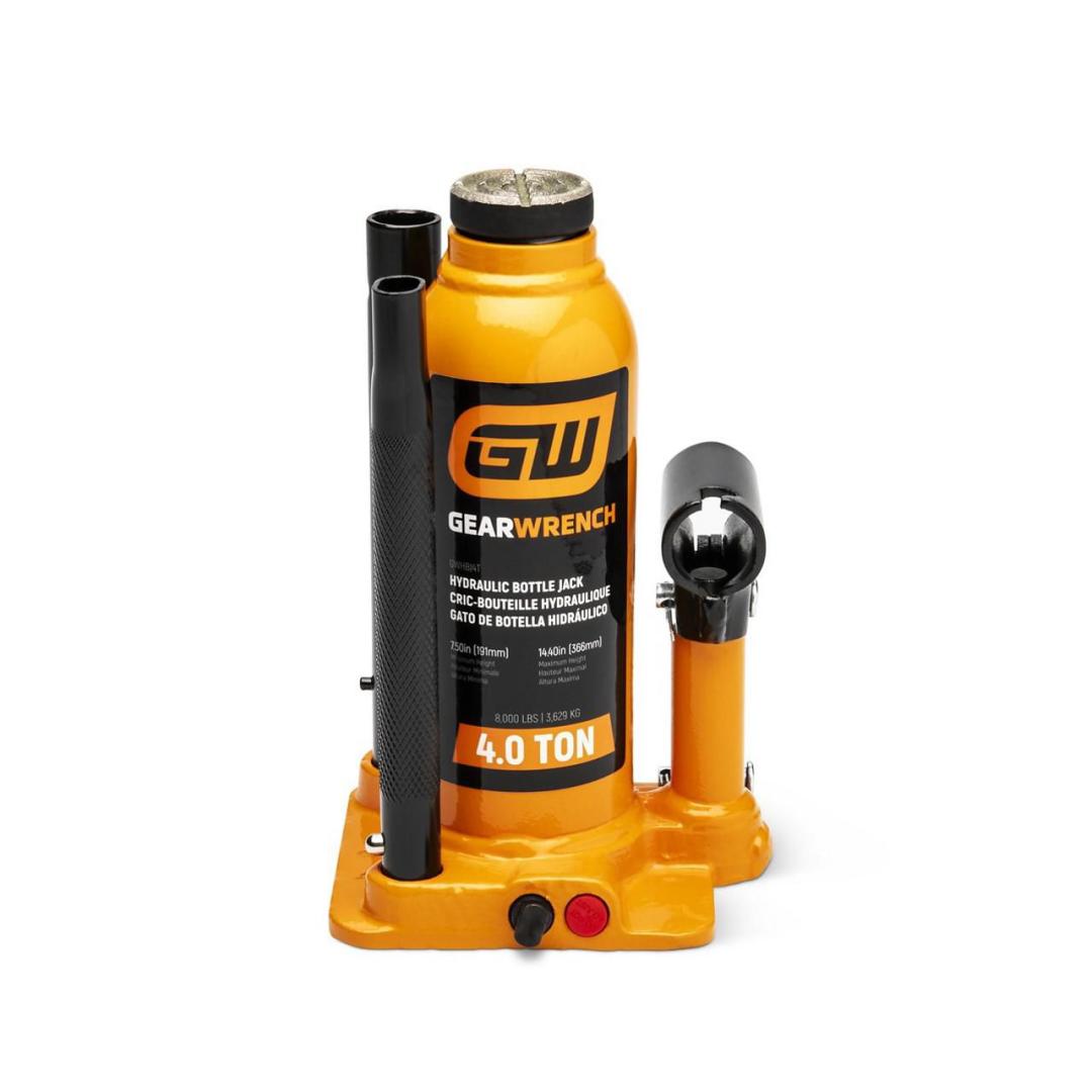 GEARWRENCH Gearwrench GWHBJ4T 4 Ton Hydraulic Bottle Jack (4 Ton)