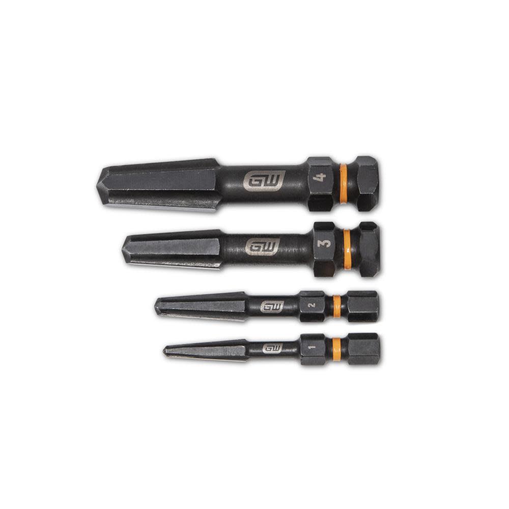 GEARWRENCH Gearwrench 84787 Bolt Biter Screw Extractor Set (4-Piece)