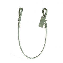 GUARDIAN FALL PROTECTION Guardian Fall Protection 10440 3-Foot Vinyl Coated Galvanized Cable Choker Anchor with Thimble Ends
