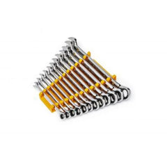 GEARWRENCH Gearwrench 86927 90-Tooth 12-Point Metric Combination Ratcheting Wrench Set 12-Piece (4° swing)