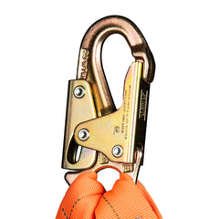 GUARDIAN FALL PROTECTION Guardian Fall Protection 01298 Double Leg Steel Rebar Hook Stretch Lanyard 6 feet