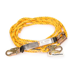 GUARDIAN FALL PROTECTION Guardian Fall Protection 01315 Poly Steel Rope Vertical Lifeline Assembly (25-200 ft)