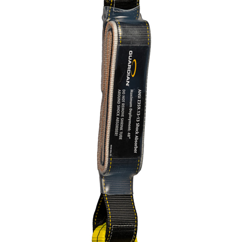 GUARDIAN FALL PROTECTION Guardian Fall Protection 01215 External shock lanyard 4 ft single leg