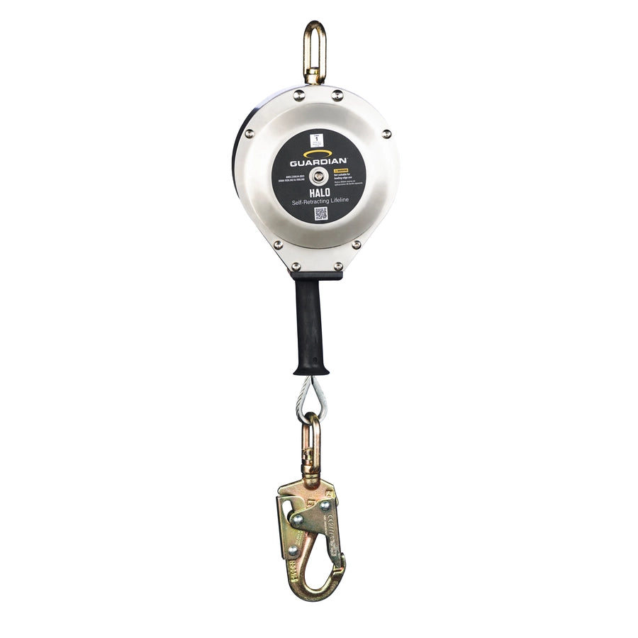 GUARDIAN FALL PROTECTION Guardian Fall Protection 10910X Halo Cable Self Retracting Lifeline (20 ft / Carabiner)