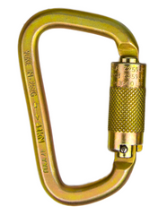 GUARDIAN FALL PROTECTION Guardian Fall Protection 01837 Double-Locking Carabiner (3/4 inches Gate)