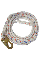 GUARDIAN FALL PROTECTION Guardian Fall Protection 11332 Polydac Rope Vertical Lifeline 75 ft