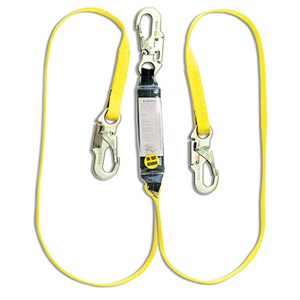 GUARDIAN FALL PROTECTION Guardian Fall Protection 01230 External Shock Lanyard 6 ft 2-Leg