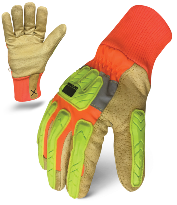 IRONCLAD Ironclad EXO2-HVIP-06-XXL Winter Leather Impact Gloves (2XL)