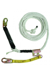 GUARDIAN FALL PROTECTION Guardian Fall Protection 11322 Polydac Rope Vertical Lifeline Assembly (Various Lengths)