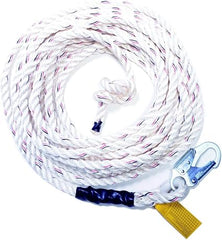 GUARDIAN FALL PROTECTION Guardian Fall Protection 11322 Polydac Rope Vertical Lifeline Assembly (Various Lengths)