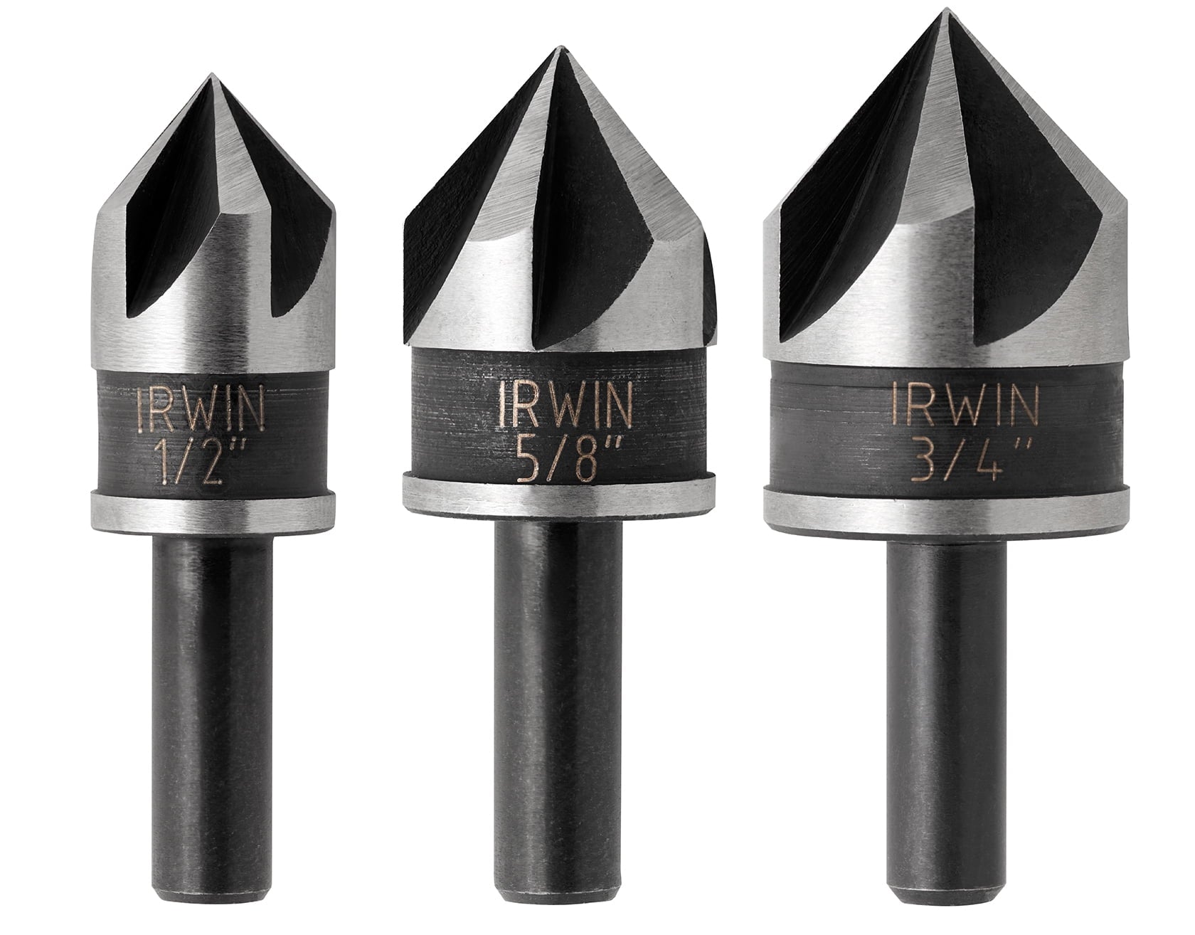 IRWIN Irwin 1877720 Countersink Drill Bit Set 3-Piece (82 Degree)