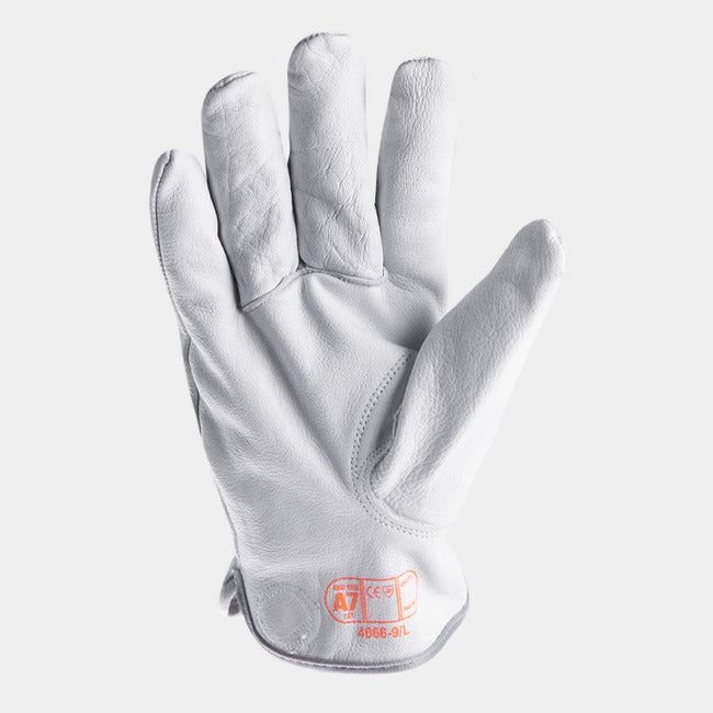 HEXARMOR Hexarmor 4066-XS (6) Chrome SLT Buffalo Leather Cut Resistant Gloves (XS / Pair)