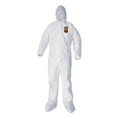 KIMBERLY-CLARK Kimberly-Clark 44334 KleenGuard A40 Hooded Disposable Coverall XL (25/Case) KCC44334