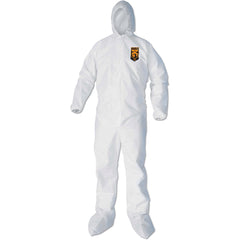 KIMBERLY-CLARK Kimberly-Clark 44334 KleenGuard A40 Hooded Disposable Coverall XL (25/Case) KCC44334