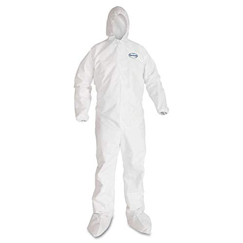 KIMBERLY-CLARK Kimberly-Clark 44334 KleenGuard A40 Hooded Disposable Coverall XL (25/Case) KCC44334
