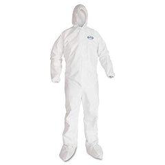 KIMBERLY-CLARK Kimberly-Clark 44334 KleenGuard A40 Hooded Disposable Coverall XL (25/Case) KCC44334