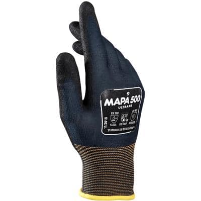 MAPA PROFESSIONAL Mapa Professional 34500047 Work Gloves Ultrane Nitrile-Coated Small (1 Pair)