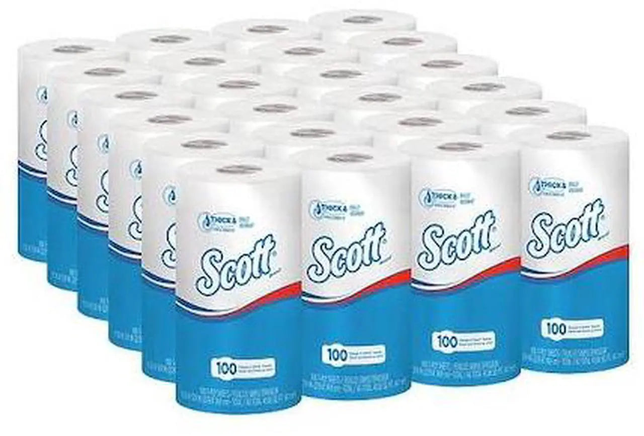 KIMBERLY-CLARK Kimberly-Clark 47031 Scott Choose-A-Sheet Mega Kitchen Roll (24 Rolls) KC47031