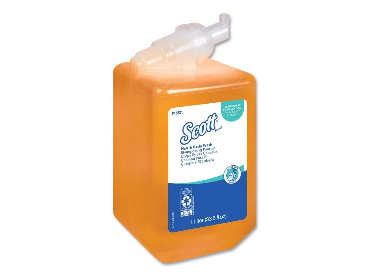 KIMBERLY-CLARK Kimberly-Clark 91557 Kleenex Hair and Body Shampoo 1 L Cassette