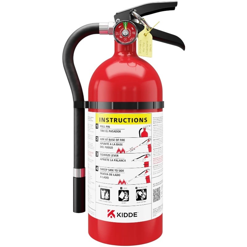 KIDDE Kidde 21033044 Pro 210 Rechargeable 2-A:10-B:C 4 lb (PRO-4MP-1)