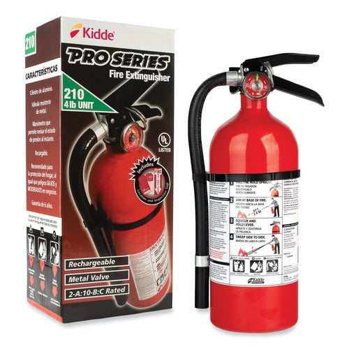 KIDDE Kidde 21033044 Pro 210 Rechargeable 2-A:10-B:C 4 lb (PRO-4MP-1)