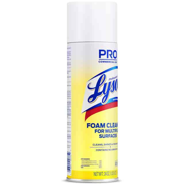 LYSOL Lysol RAC02775CT Professional Disinfectant Foam Cleaner 24 oz 12/Case