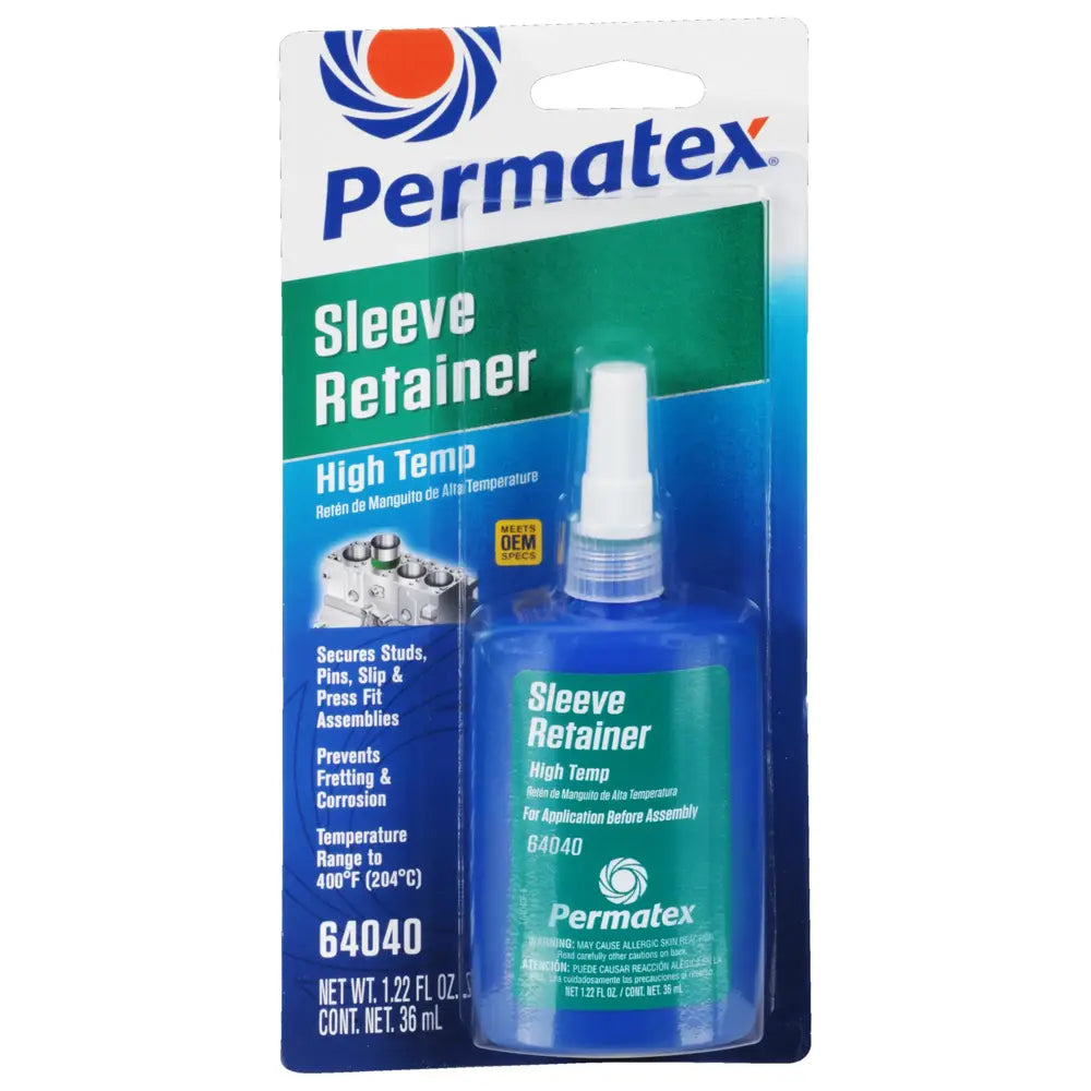 PERMATEX Permatex 64040 High Temperature Sleeve Retainer Up to 400°F (36 ml)