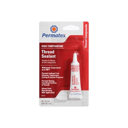 PERMATEX Permatex 59214 High Temperature Thread Sealant 6 ml Tube
