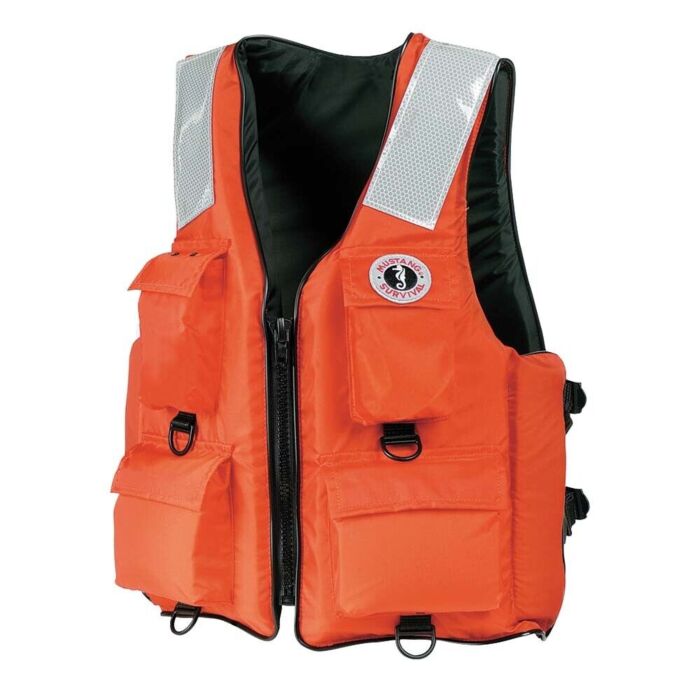 MUSTANG SURVIVAL Mustang Survival MV3128T2-2-7XL PFD Style Vest Size 7X-Large