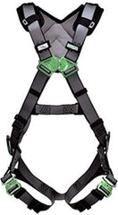 MSA SAFETY Msa Safety 10194874 V-Fit Harness Back & Hip D-Rings Quick-Connect Leg Straps (XL)