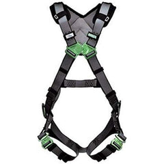 MSA SAFETY Msa Safety 10194874 V-Fit Harness Back & Hip D-Rings Quick-Connect Leg Straps (XL)