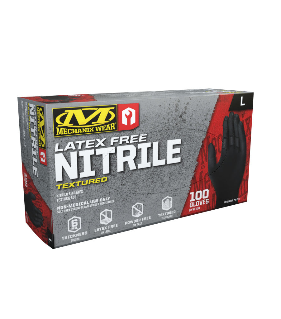 MECHANIX WEAR Mechanix Wear D15-05-010-100 6 Mil Heavy Duty Nitrile Gloves (Pack of 100)