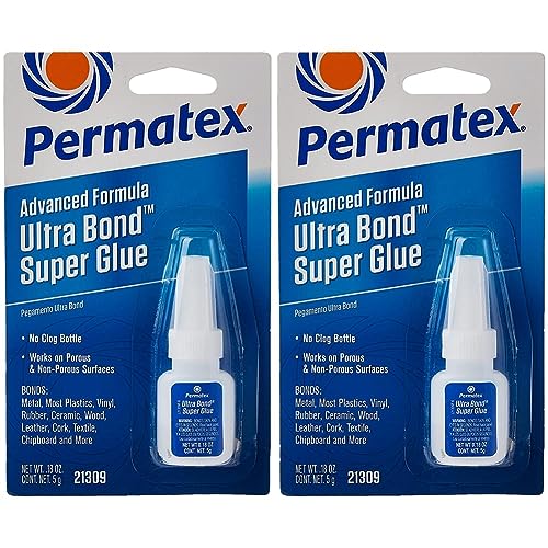 PERMATEX Permatex 21309 Ultra Bond Super Glue 5 g (Pack of 2)