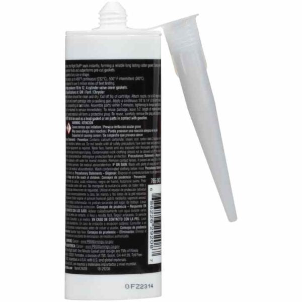 PERMATEX Permatex 29208 The Right Stuff 1 Minute Gasket Maker (5 oz)