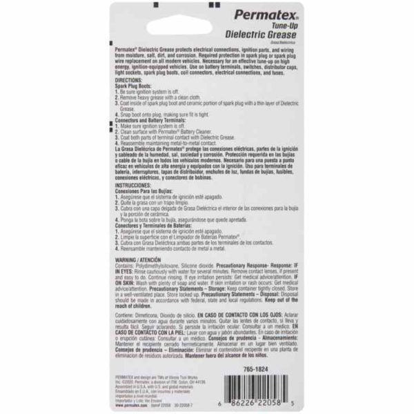 PERMATEX Permatex 22058 Dielectric Tune-Up Grease (3 oz)